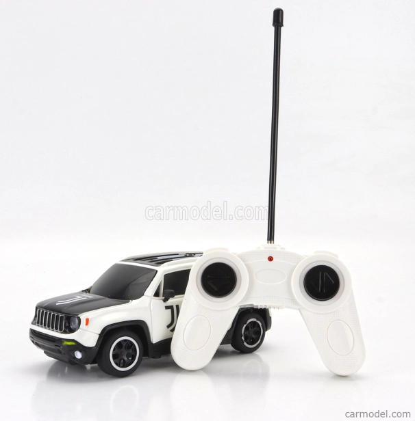 Mondomotors Jeep Renegade Futbalový klub F.c. Juventus 2017 1:24 biela čierna