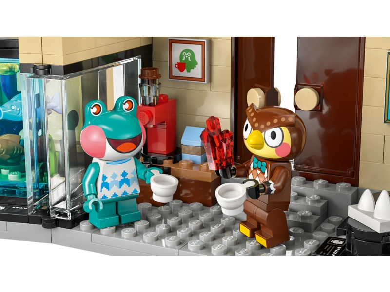 LEGO Animal Crossing - Blathers a jeho múzejná zbierka