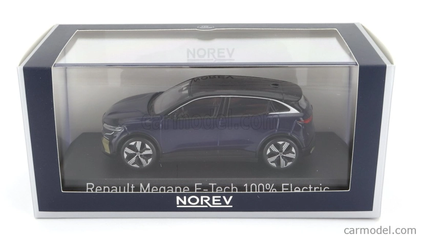 Norev Renault Megane E-tech 100% Electric 2022 1:43 Modrá čierna