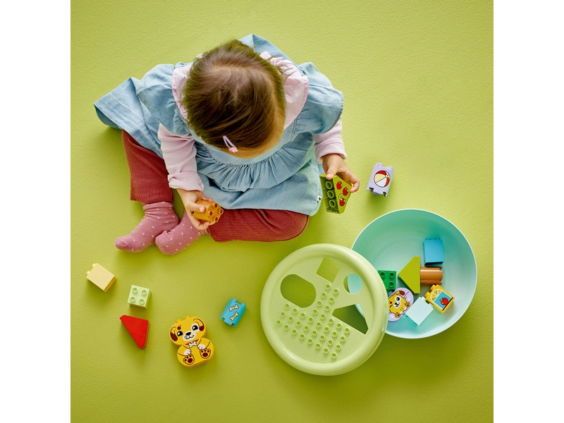 LEGO DUPLO - Triedenie tvarov: Domček pre šteniatka
