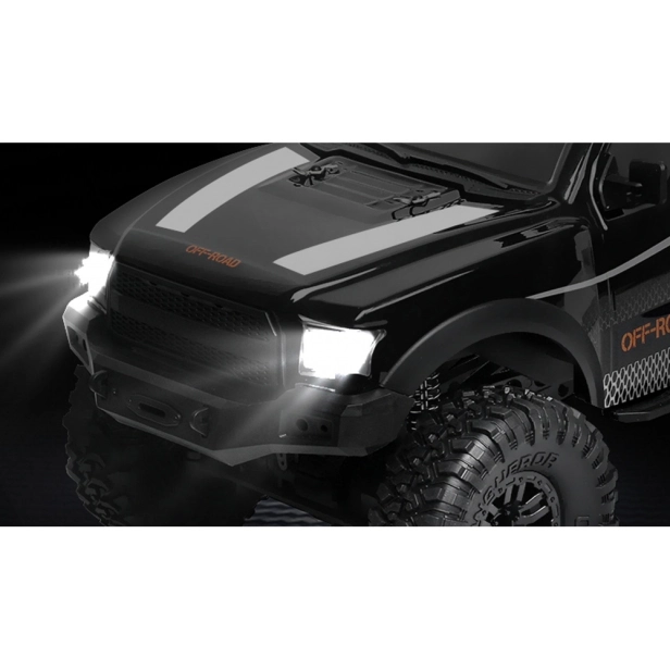 RC auto Dirt Climbing Pickup Crawler, černá
