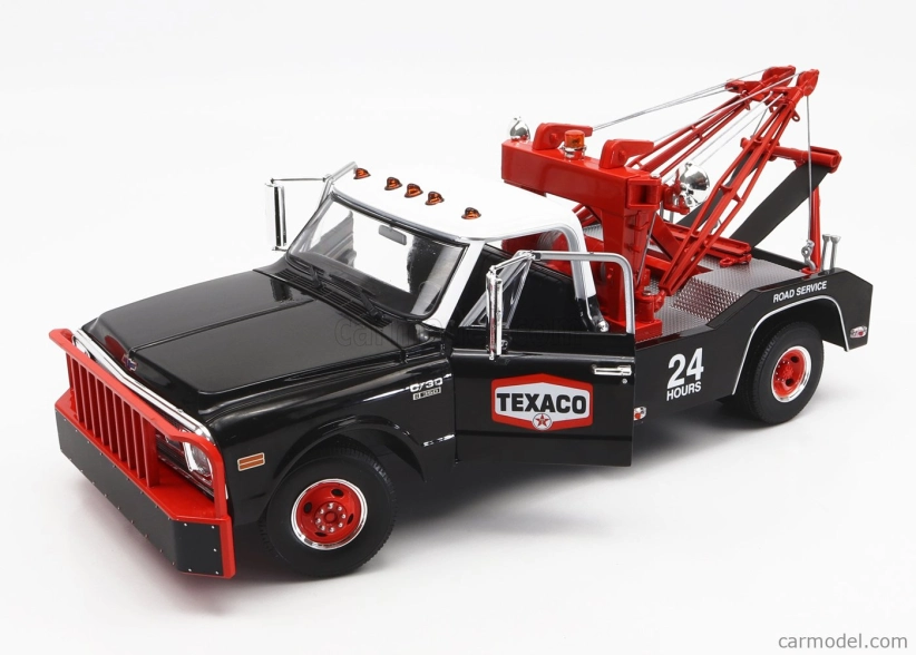Greenlight Chevrolet C-30 Pick-up Texaco Odtahový vůz 1970 1:18, černá