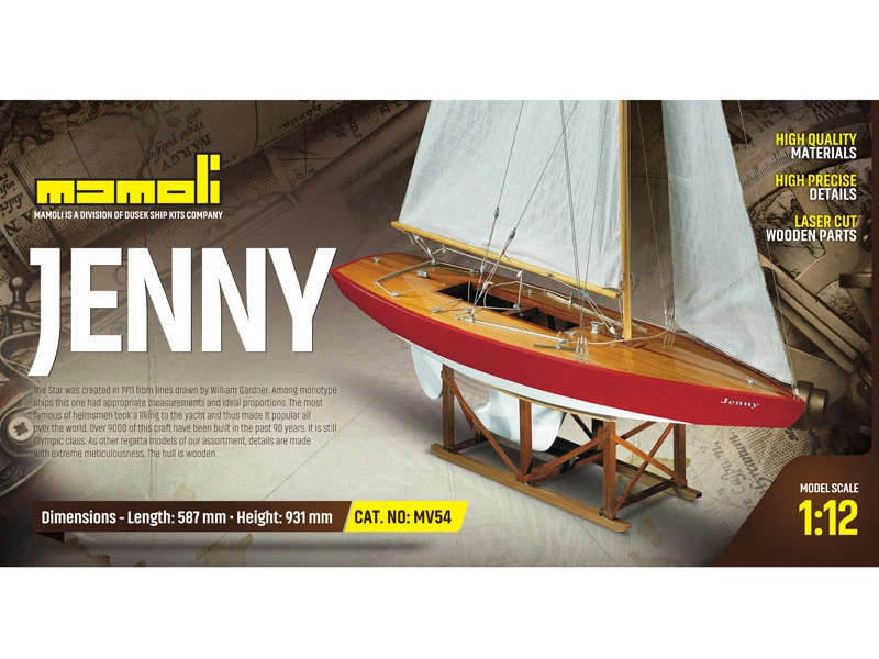 MAMOLI Jenny Star Class 1:12 kit