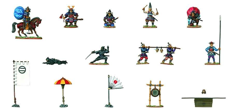 Zvezda figurky Samurai Army (1:72)