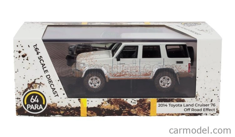 Paragon-models Toyota Land Cruiser 76 Off Road Lhd 2017 1:64 White Mud