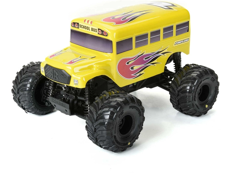 Pro-Line karoséria 1:16 školský autobus, žltý: Arrma Gorgon