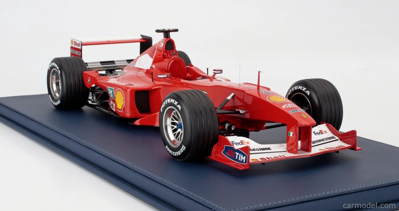 Gp-replicas Ferrari F1  F2000 N 3 World Champion Winner Italy Monza Gp 2000 Michael Schumacher 1:12 Červená Bílá
