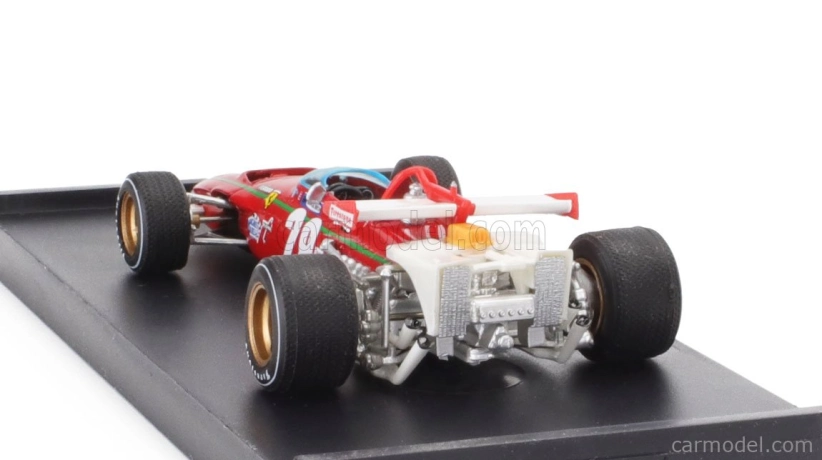 Brumm Ferrari F1  312b N 28 Belgium Gp 1970 Ignazio Giunti 1:43 Červená Bílá