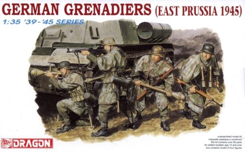 Model Kit figúrky 6057 - GERMAN GRENADIERS (EAST PRUSSIA 1945) (1:35)