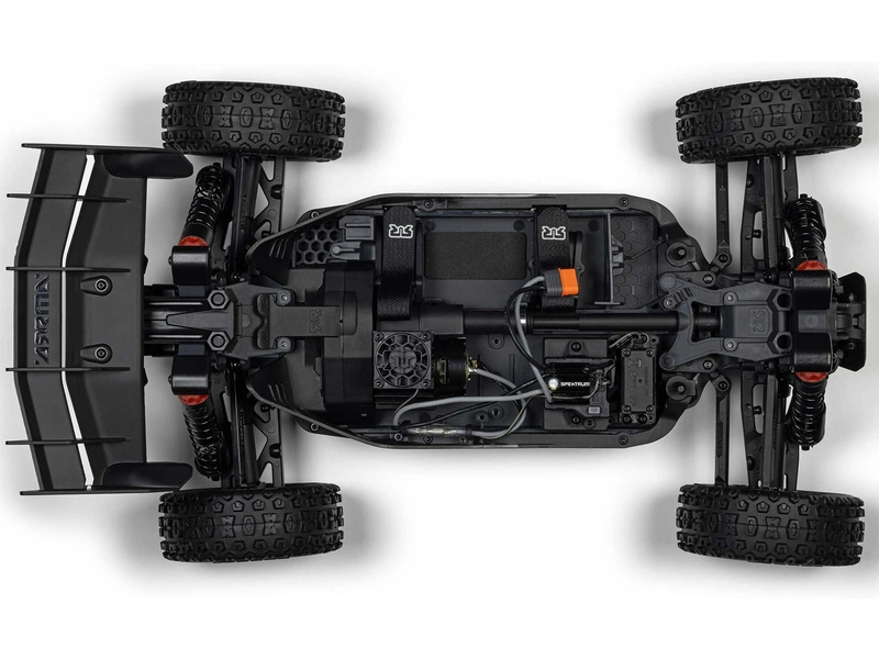 RC auto Arrma Typhon Mega 665 1:8 4WD RTR, modrá