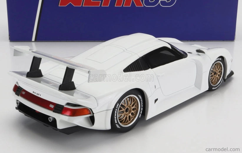 Werk83 Porsche 911 Gt1 Plain Body Version 1996 1:18 Biela