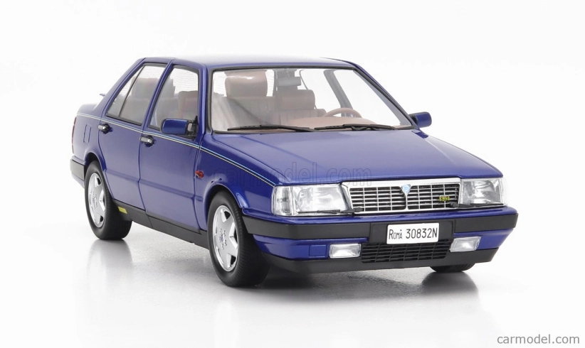 Mitica-diecast Lancia Thema 8.32 Ferrari 1s 1986 - s otvoreným zadným krídlom 1:18 Blue Met