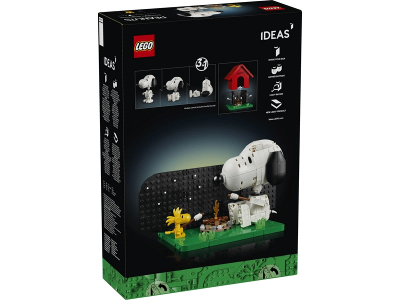 LEGO Ideas - Peanuts: Snoopyho bouda
