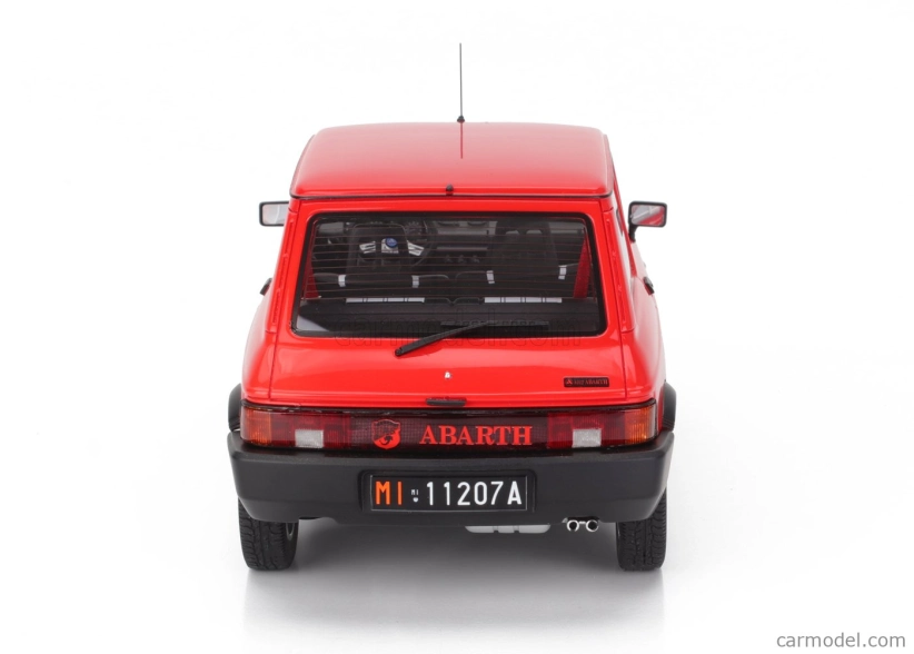 Maxima Autobianchi A112 Abarth Vii-series 1984 1:18 Rosso Corsa Červená