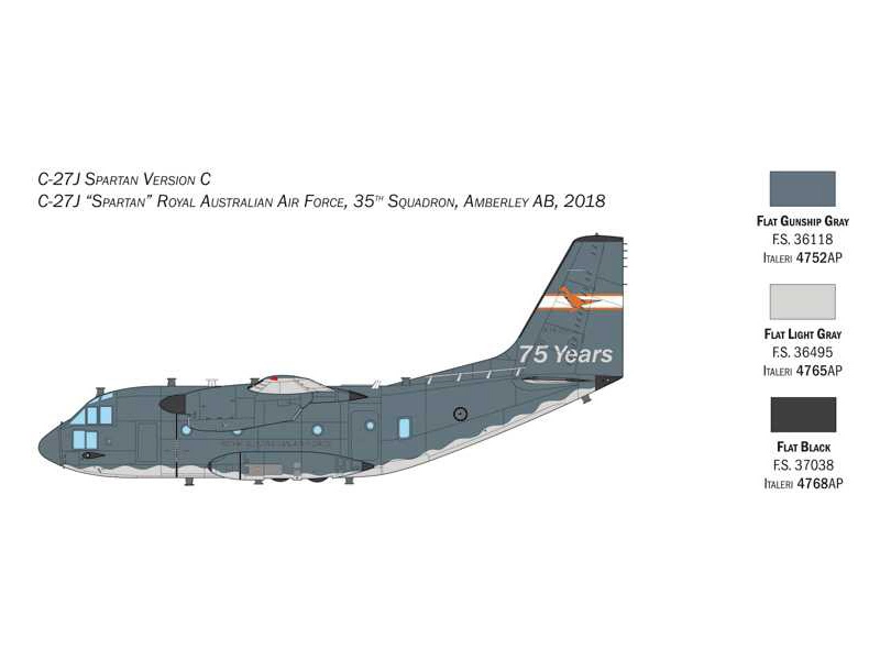 Italeri Alenia C-27A Spartan/G.222 (1:72)