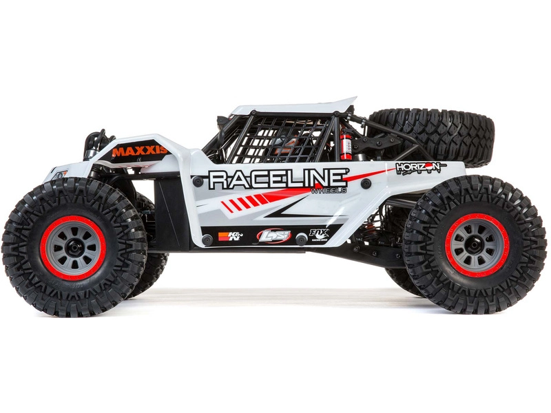 RC auto Losi Super Rock Rey V2 1:6 4WD RTR, biele