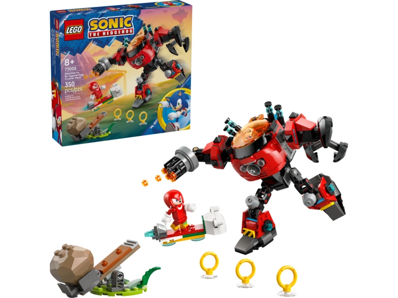 LEGO Sonic the Hedgehog - Knuckles vs. Dr. Eggman: Robotický oblek drviča vajec