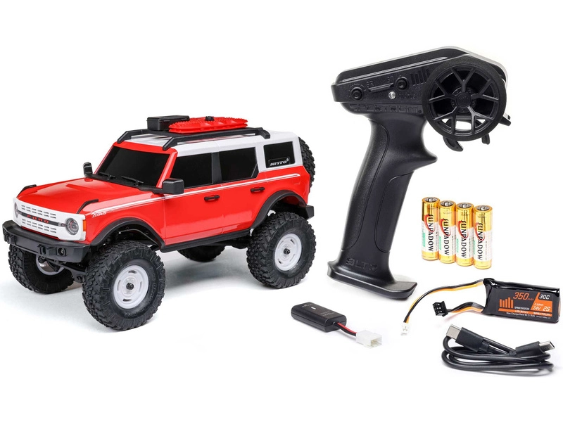 RC auto Axial SCX24 Ford Bronco 2021 1:24 4WD RTR, zelená