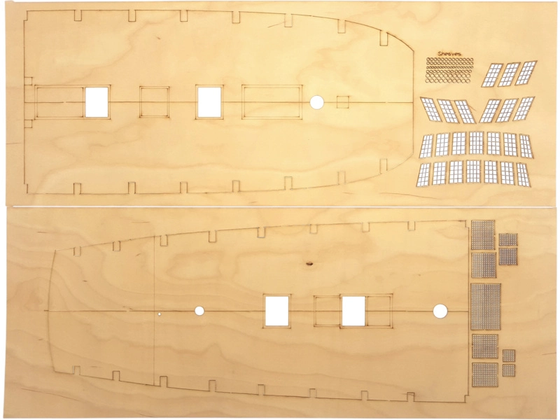 Model Shipways USF Confederacy 1778 1:64 kit