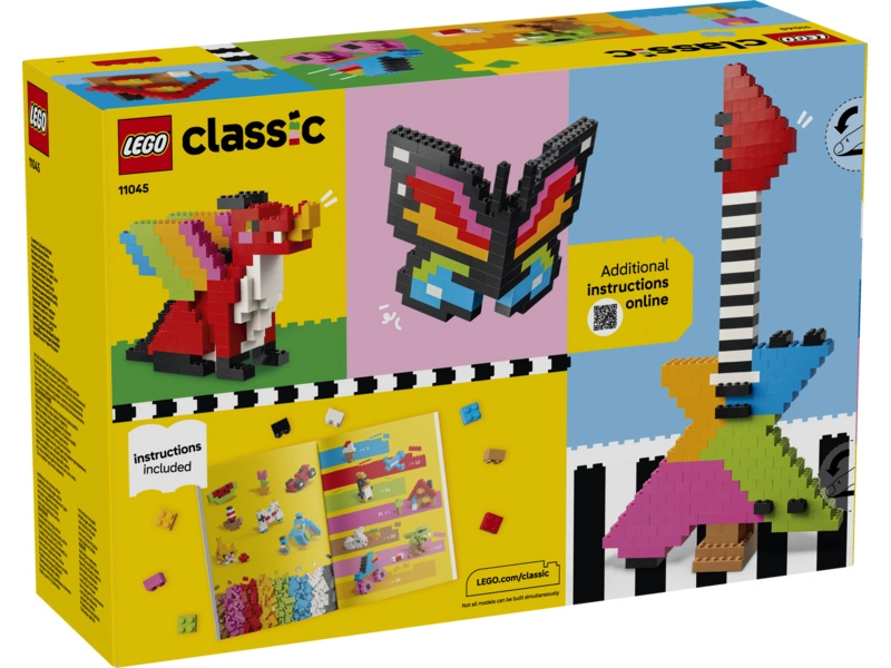 LEGO Classic - Pestrobarevné kreativní kostky
