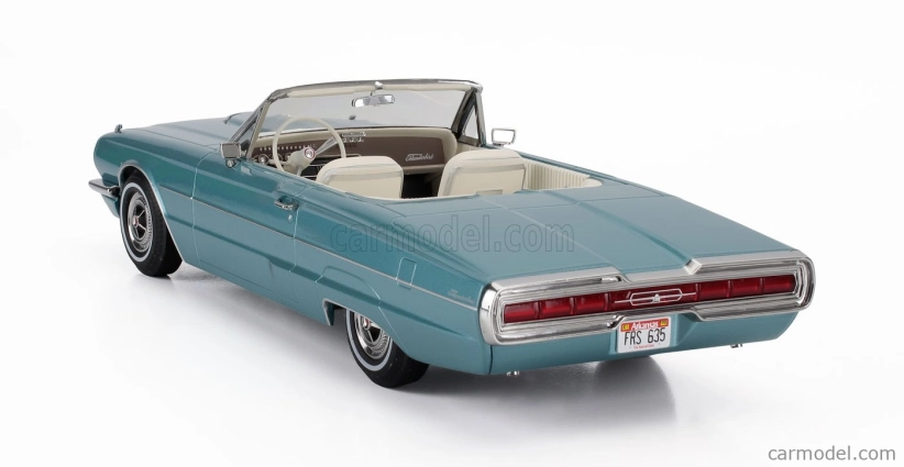 Kk-scale Ford usa Thunderbird Cabriolet Open 1966 1:18 Light Blue