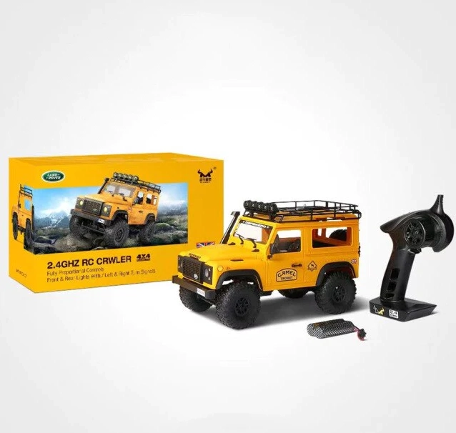 RC auto Land Rover Defender Camel Trophy