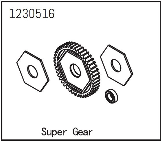 Main Gear with Slipper Pads