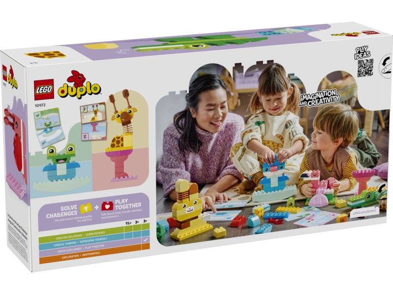 LEGO DUPLO - Hravé stavění zvířátek