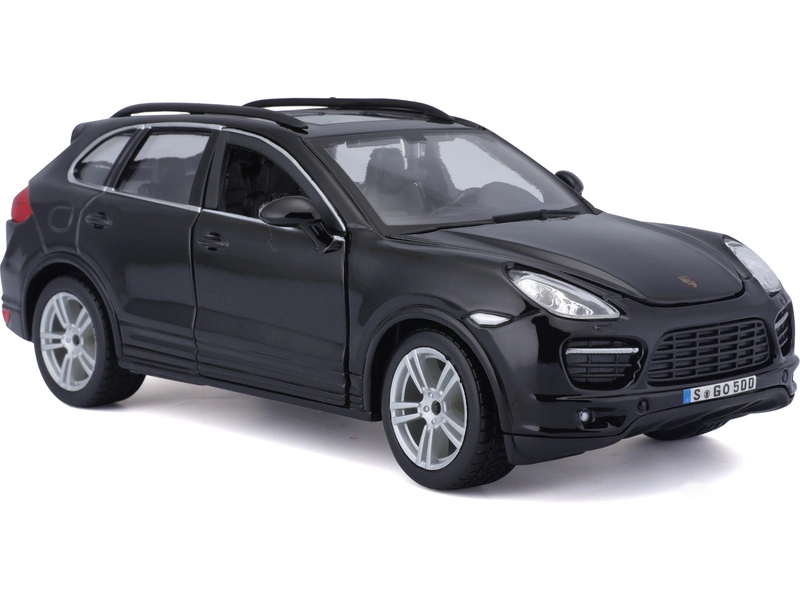 Bburago Plus Porsche Cayenne Turbo 1:24 černá