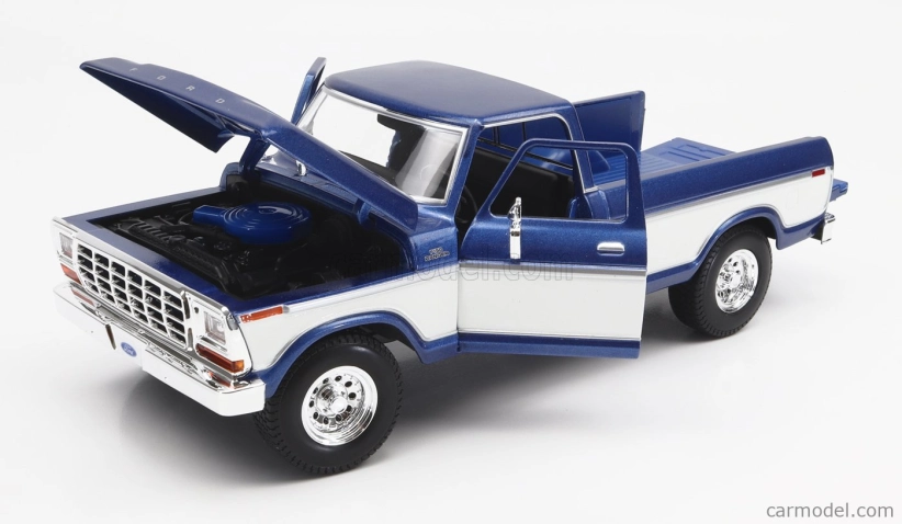 Maisto Ford usa F-150 Pick-up 1979 1:18 Modrá Bílá