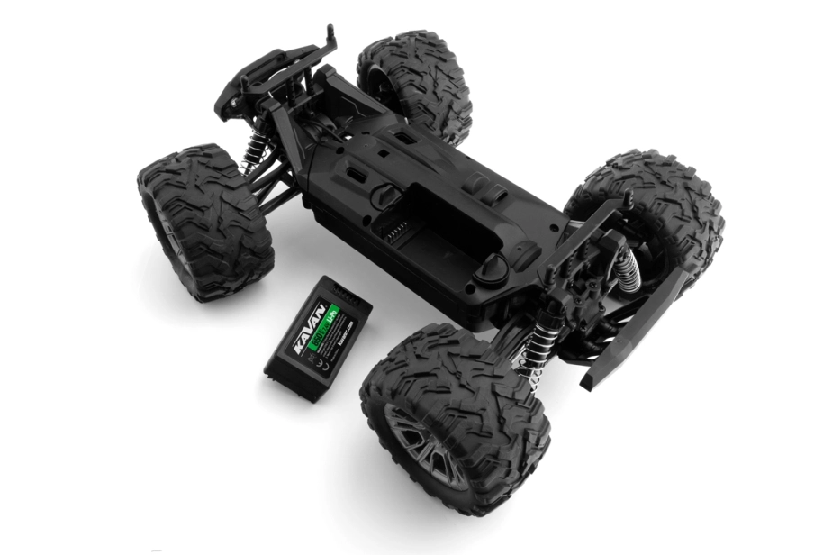 ROZBALENO - KAVAN GRT-16 Tracker RTR 4WD Monster Truck 1:16, zelená