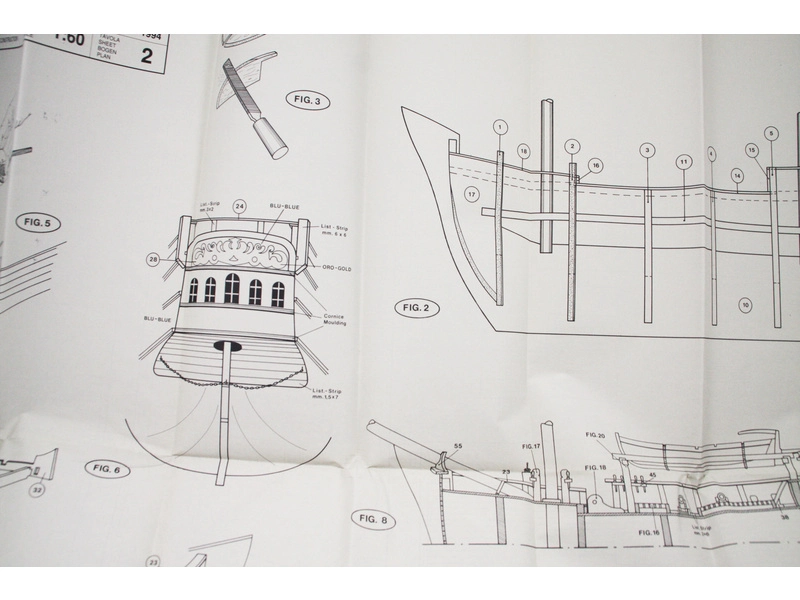 Mantua Model Endeavour 1:60 kit