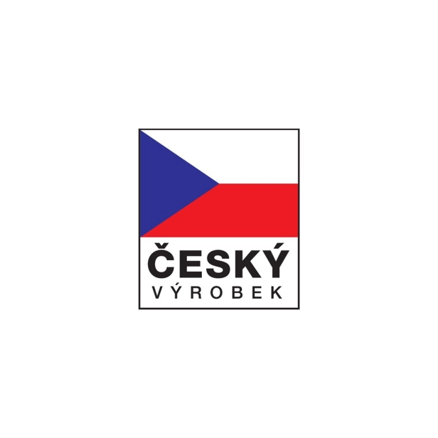 KOMÁR – gumáčik bielo-červený