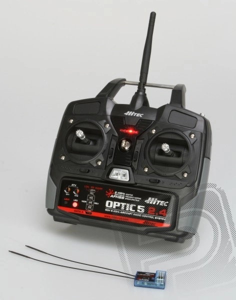 GAMA 2100 - RTF M2 5k 2.4GHz HITEC Optic 5 - bezkartáčový