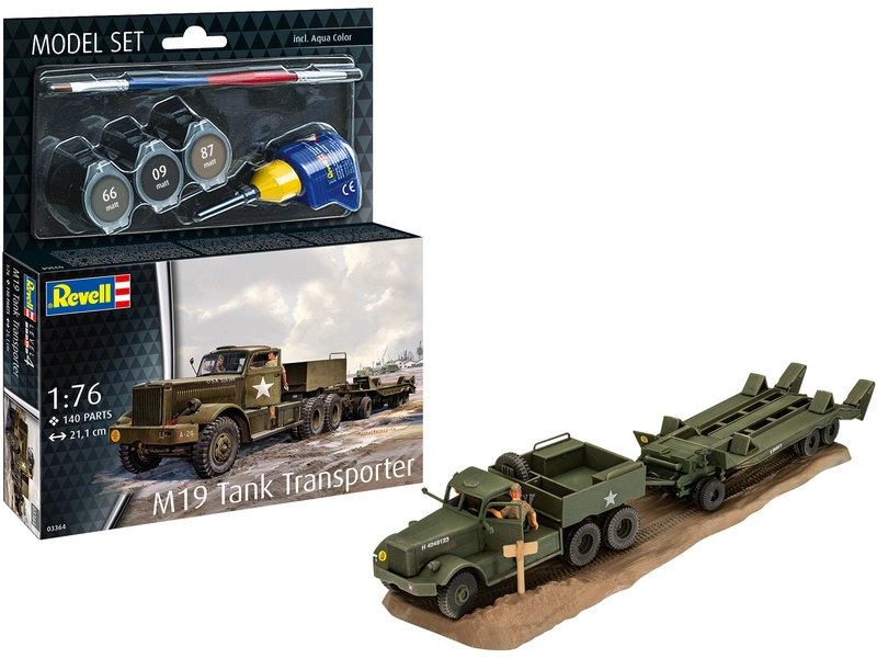 Revell M19 Tank Transporter (1:76) (súprava)