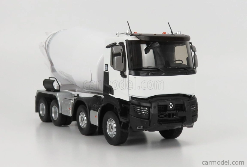 Eligor Renault C430 Truck Tanker Cement Mix Betoniera 2021 1:43 Bílá