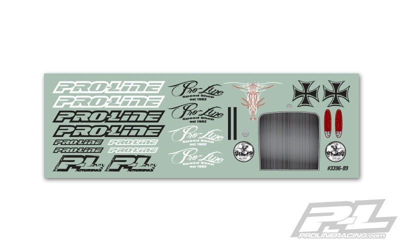 Karoséria číra RAR ROD pre 1/16 E REVO TRAXXAS