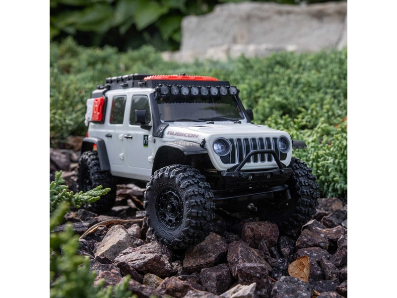Axial SCX30 Jeep Wrangler JLU 4WD 1:30 RTR bílý