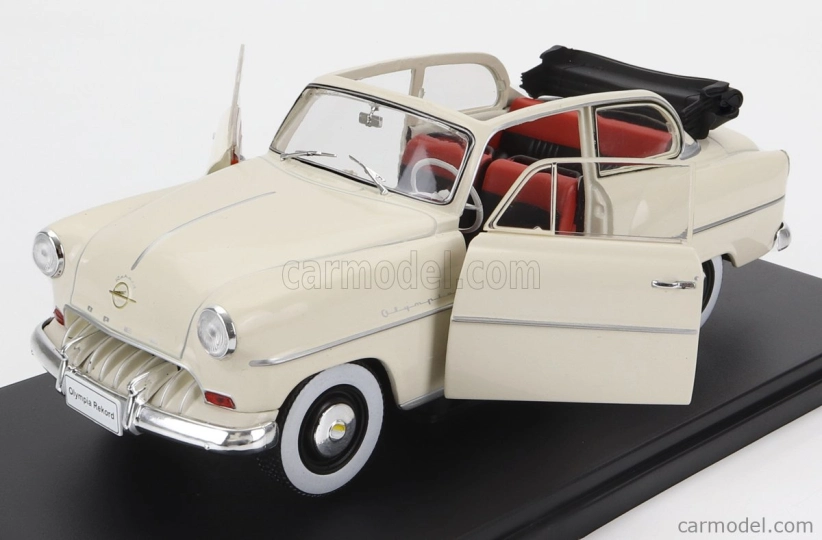 Edicola Opel Olympia Rekord Cabriolet 1954 1:24 Biela