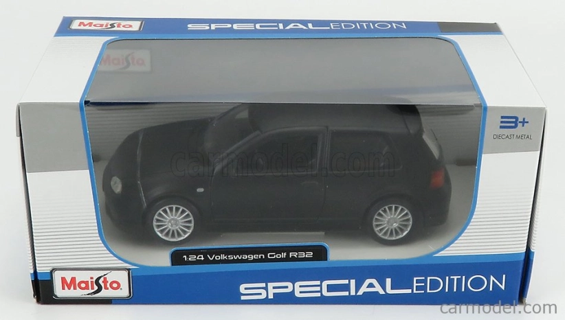 Maisto Volkswagen Golf R32 2002 1:24 Black