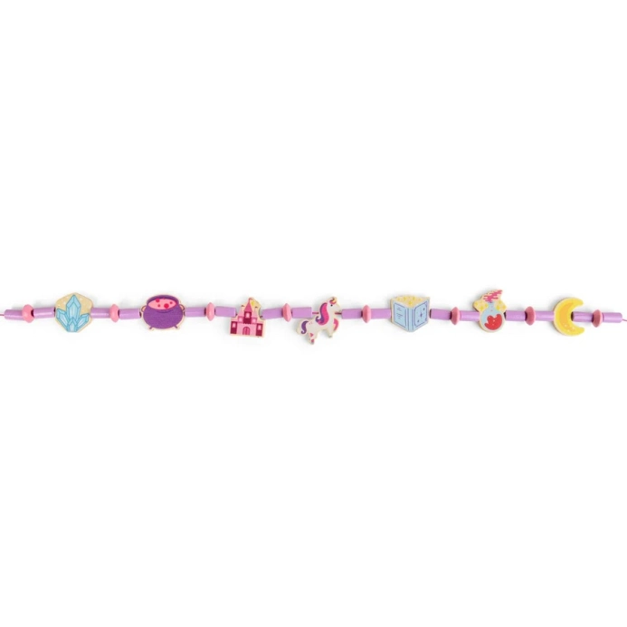 Bigjigs Toys Sada drevených korálikov Mystical Magic