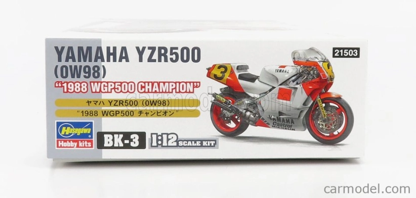 Hasegawa Yamaha Yzr500 N 3 Champion 500cc 1988 E.lawson 1:12 /