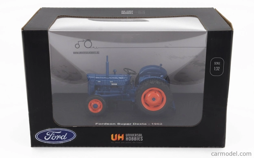 Universal hobbies Fordson Super Dexta Tractor 1962 1:32 Modrá oranžová