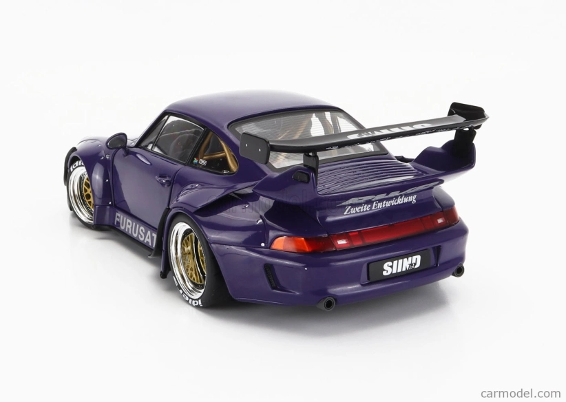 Werk83 Porsche 911 993 Rwb Rauh-welt Furusato Coupe 1995 1:18 Purple