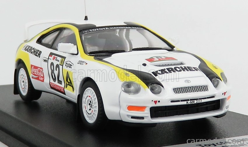 Trophy Toyota Celica Gt-four N 82 Rally Of Portugal 1995 U.nittel - M.eckardt 1:43 Biela Žltá Čierna