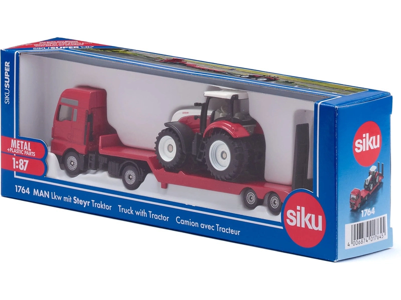 SIKU Super - tahač MAN s traktorem Steyr 1:87