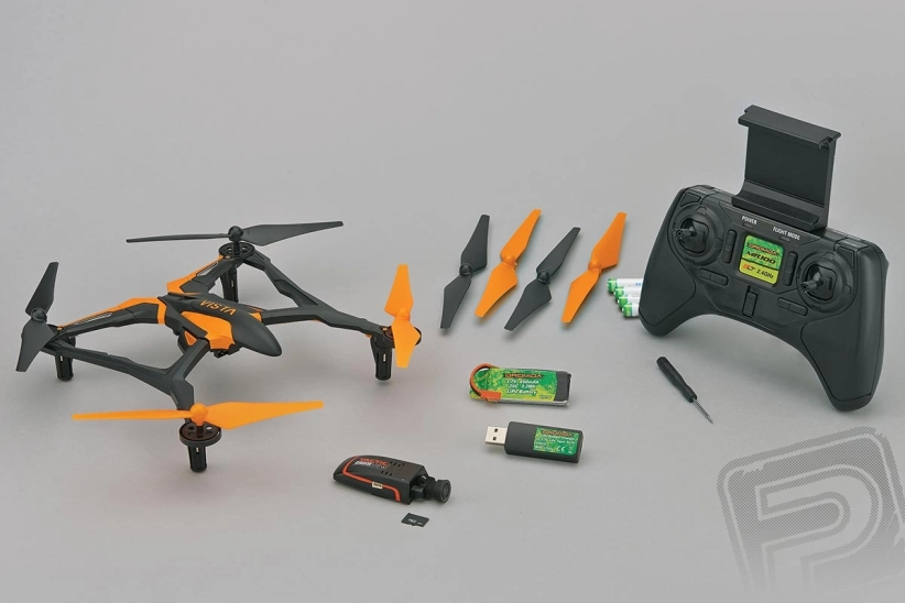 Dron Dromida Vista FPV Quad, oranžová
