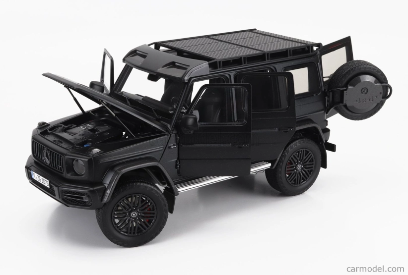 Nzg Mercedes benz G-class G63 4x4 Amg 2023 1:18 Night Black