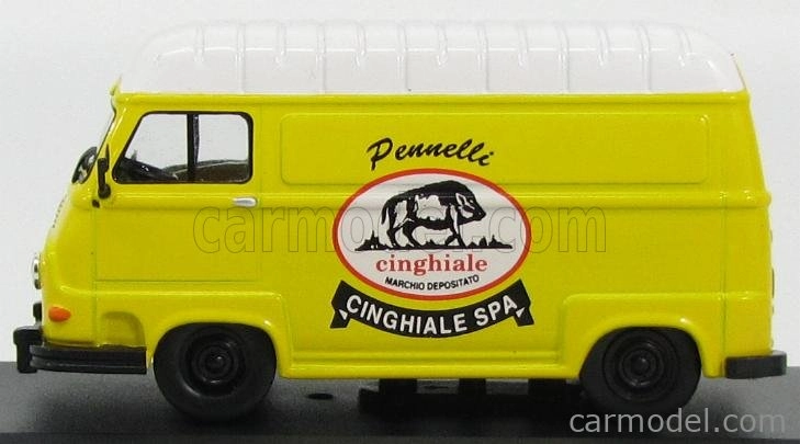 Edicola Renault Estafette Van Pennelli Cinghiale 1974 1:43 žltá biela