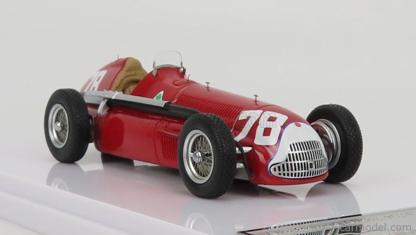 Tecnomodel Alfa romeo F1 Alfetta 159 N 78 German Gp 1951 Paul Pietsch 1:43 Red